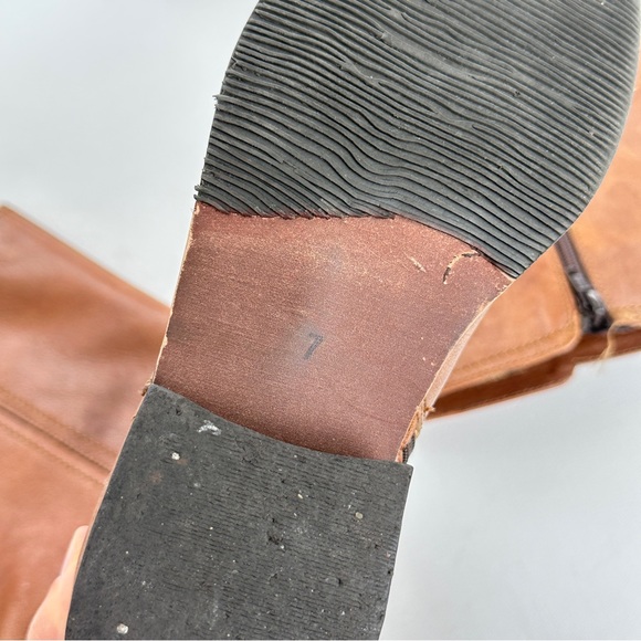 Seychelles Womens 7 Boots Brown Leather Riding Knee High Side Zip Equestrian - Picture 3 of 12